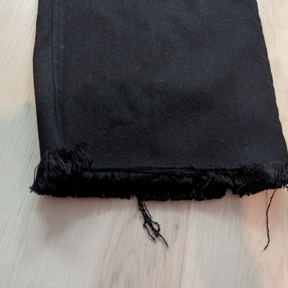 Reformation Black Wide Leg Jeans - Size 26 - Super comfy! - Picture 7 of 8